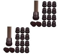 iplusmile 2 Series Cubierta del Pie De La Silla Comida Pies para Muebles Viviendo Redondo Cubierta De Los Pies De La Silla Cubiertas De Tapas De Patas De Muebles Caucho 16 Piezas