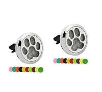 iplusmile 2 Uds Aceite Esencial Para Coche Difusor De Vehículo Fresco Difusor De Aceite Esencial Para Coche Cabeza De Gato Clips De Ventilación Para De Clips