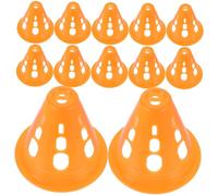 iplusmile 20 Piezas Conos Pequeños Apilables para Entrenamiento de Agilidad Conos de Tráfico Coloridos para Práctica de Patinaje y Deportes para Interior y Exterior