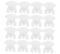 iplusmile 20 Piezas Topes para Riel de Cortina de Plástico Diseño Fácil Instalación Rodillos Optimizados para Protección Repuestos Duraderos para Sistemas de Cortinas Hogar y Oficina