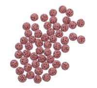iplusmile 20 Pulseras De Cuentas Difusoras De Incienso Cuentas De Roca Natural para Aromaterapia Cuentas De Tonos Cuentas De Piedra Volcánica Kit para Hacer Pulseras De Joyería