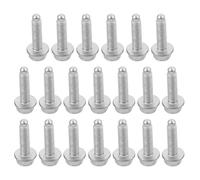 iplusmile 20 Tornillos De Fijación Con Argolla De Elevación Accesorios Para Coche Tuercas Perno De Silenciador De Motor Brida De Tubo Tornillos Pernos De Brida Reparación De Tubo De