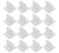 iplusmile 20 Unidades Soportes Plásticos para Infantiles Base Antideslizante para Vallas de Bebés y Mascotas Fijadores Estabilizadores sin Taladro para y de Seguridad