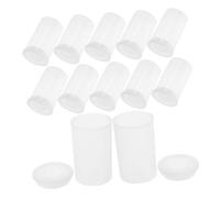 iplusmile 200 Piezas Unidades Estuches Plástico Transparente con Tapa Hermética Organizador de Carretes Almacenamiento Seguro para Accesorios Pequeños y Cebos Impermeables