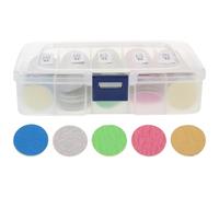 iplusmile 200 Unidades Nail And Foot File Replacement Pads With Coarse Medium Fine Grit For Dead Skin Removal And Manicure Care