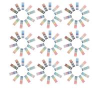 iplusmile 2000 Pestañas Adhesivas para Índice de Papel en 100 Colores Reutilizables y Reposicionables Marcadores de Página para Cuadernos Documentos y Organización Escolar Oficina