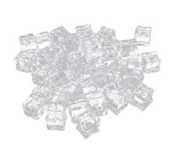 iplusmile 200piezas Cubitos de Hielo Acrílicos Transparentes Falsos Reutilizables para Accesorios de Fotografía Decoración de Jarrones de Hielo