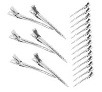 iplusmile 20piezas Kit De Pinzas De y De Horquillas De Peluquería Hierro Resistente Duradero Agarre Firme Para Cortar Peinar y Secar Cabello Profesional y Personal