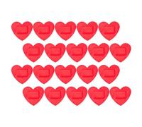 iplusmile 20piezas Vendajes Autoadhesivos Forma De Corazón Para Cuidado Integral De Heridas Práctica y Segura