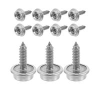 iplusmile 24 Piezas Tornillos a Presión para Lona de Barco de Acero Inoxidable Botón Metálico, Instalación Sencilla y Compatible Toldos y Lonas Marinas para Yates