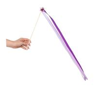 iplusmile 24 Piezas Wands For Wedding Send Off With Bells Ribbon Streamers Star Fairy Princess Wands For Flower Girl Accessories Parties And Celebrations