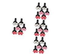 iplusmile 24piezas Clips De Ventilación De Aire Para Auto Forma De Margarita De Decoración Interior Elegante y Práctica Aromaterapia Para Vehículos Fácil Instalación Accesorios Para