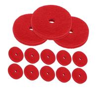 iplusmile 24piezas Pads De Platillos De Fieltro Para Soporte De Platillo Repuesto De Fieltro Para Amortiguadores De Batería Uso Accesorios Para Batería De Instrumentos Musicales