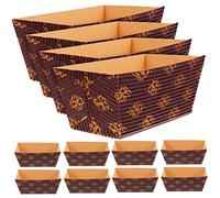 iplusmile 25 piezas Moldes para Hornear Panes y Pasteles Moldes Apilables Resistente Aceites para Bizcochos Panes y Postres para Uso Cocina y Repostería