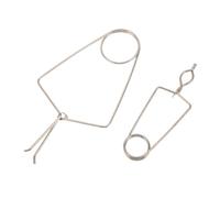 iplusmile 2piezas Abrazaderas Para Tubos De Instrumentos De Viento Clips De Alineación Para Flauta y Trompeta Herramienta De Reparación Ergonómica y Resistente Para Mantenimiento De Clarinet