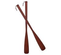 iplusmile 2Piezas Calzador Madera para Mujeres Embarazadas y Ancianos Levantador de Conveniente para Usar y Transportar