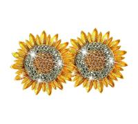 iplusmile 2piezas Clip De Aromaterapia Para Coche Decoración De Girasol Para Salidas De Aire Ambientador Para Rejilla De Ventilación