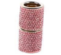 iplusmile 2piezas Collar Anillo Gemas Imitación Reposacabezas Coche Accesorio Robusto y Fácil Instalar