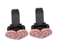 iplusmile 2piezas Difusor De Clip Para Ventilación Del Coche Diseño De Corazón Accesorio Decorativo y Práctico Para Automóviles Fácil De Usar y Colocar Cualquier Espacio