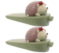 iplusmile 2piezas Topes de Puerta Creativos Forma de Animal Bonitos Topes de Puerta de PVC para Interiores Protectores de Pared Anticolisión para Alfombras y Dura