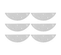 iplusmile 3 Pares de Placas de Talón de Hierro para Botas y Calzado de Trabajo, con Diseño de Instalación Rápida y Antideslizante, para Proteger el Talón y Prolongar la Vida Útil Zapatos