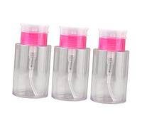 iplusmile 3 piezas Botellas Vacías Portátiles para Manicura de Dispensadores Líquidos Recargables para Esmalte y Productos Cosméticos