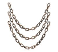 iplusmile 3 Piezas Cadenas de Plástico de Halloween Realistas de Accesorio Ligero y Seguro para Decoraciones de Fiesta y Disfraces Familiares