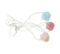 iplusmile 3 Piezas Collar Hawaiano Boho Joyería Mano para Verano Fiesta Tropical y Bodas para Mujeres y Niñas