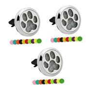 iplusmile 3 Piezas Difusor De Aromaterapia Para Coche De Coche Para Hombre Aceites Para Difusor Clip De Ventilación Humidificador De Aire Humidificador De Niebla Fría Vehículo