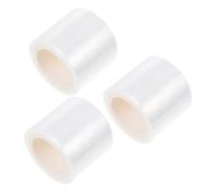 iplusmile 3 piezas Envoltura Protectora Transparente para Maquillaje Semipermanente Adhesiva para Cejas Labios y Ojos para Salones y Personal