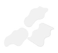 iplusmile 3 Piezas Espejo de Estanque para Pueblo Navideño 1: 12 1: 24 | Plata, Borde Cortado Precisión, Reduce Reflejos y Simula Agua, para Decoración de Pueblo y Ventana