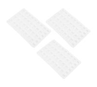 iplusmile 3 Piezas Mini Brick Mold Kit Precise Silicone Miniature Bricks For Diy Table Dollhouse Educational Model Building Accessories Versatile Craft Mold For Creative Projects