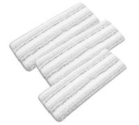 iplusmile 3 piezas Recambio Mopa Plana Unidades Almohadillas Gruesas Autoadhesivas para Limpieza de Suelos Duros Microfibra Absorbente para Mármol Aptas para Hogar y Oficina