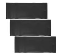iplusmile 3 Piezas Tapete para Terrario de Reptiles, Alfombra de Sustrato para Reptiles EVA Negro, Antideslizante, Lavable y Recortable, para Dragón Barbudo y Gecko Leopardo