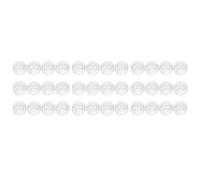 iplusmile 3 Series Tope De Cadena para Cortinas De Fijación Transparente para Estores Accesorio De Repuesto para Cadenas De Perlas Compatible con Cortinas De Casa Y Oficina 12 Piezas X 3