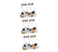 iplusmile 36piezas Colgantes De Aromaterapia Para Automóvil Diseño De Astronauta Decoración De Aire Fresco Para Coche Oficina y Hogar Mejora El Estado De Ánimo