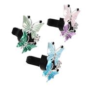 iplusmile 3piezas Clip Difusor De Para Auto Diseño De Brillantes De Ambientador Para Ventilación De Vehículo Aromaterapia Para Automóviles