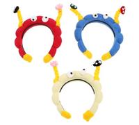 iplusmile 3piezas Diadema Bonita Decorativa de Hongo Diadema Creativa para Lavar el Cabello para Cuidado Piel y Belleza Accesorios Cabello para Mujeres y Niñas