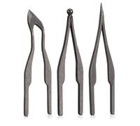iplusmile 3piezas Puntas para Pirograbador Profesionales Reemplazo para Máquina de Quemado Madera Alta Impedancia Puntas de Alambre para Detalles Artísticos Kit Versátil para Pirografía