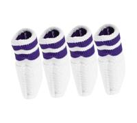 iplusmile 4 Dedales De Limpieza para Mascotas Cepillos De para Perros Pequeños Cepillos De para Gatitos Cepillos De Limpieza Pequeños De Nailon Morados