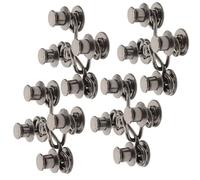 iplusmile 4 juegos Botones Ajustables para Pantalones Vaqueros sin Clavos Hebillas de Cintura para Mujer Accesorios Prácticos para Jeans de Duraderos y Seguros