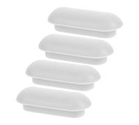 iplusmile 4 piezas Almohadillas de Amortiguación para Tapa de Inodoro Accesorios Antideslizantes para Asiento de Inodoro Diseño Silencioso y Seguro para Superficies y Ruido Baños