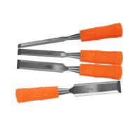 iplusmile 4 Piezas Cinceles de Carpintería de Madera Formones Multi Funcionales para Tallado Herramienta de Manual Ergonómico para Proyectos de Carpintería y Decoración