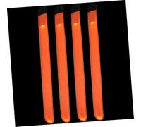 iplusmile 4 Piezas Correa De Tobillo De Caballo Led Accesorios para Correr para Hombres Pulseras Que Brillan En La Oscuridad Pulsera para Mujer Reflectante Fashing Engranaje Paño Naranja