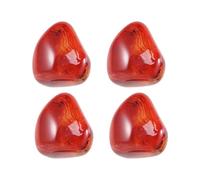 iplusmile 4 Piezas de Ágata Natural de Sardónice para Decoración del Hogar y Terrarios, Piedras Curativas Irregulares Función Reiki Color Aleatorio