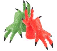 iplusmile 4 Piezas de Broma de Fiesta Manecillas Falsas de Manos y Pies Pequeños en Colores Surtidos, Juguete Divertido y Creativo para Bromas en Fiestas y Regalos Color Aleatorio