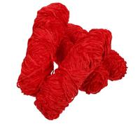 iplusmile 4 Piezas de Hilo de Lana Roja para Tejer a Mano, Material Versátil y Sedoso para Bufandas y Sombreros en Tren Otros Lugares