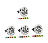 iplusmile 4 Piezas difusor de aromaterapia para coche aceites para difusor vehículo Difusor de aire para automóvil Difusor de aroma para automóvil ambientador soporte para celular coche