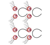 iplusmile 4 Piezas Halloween Eyeball Headband With Bloody Branches Scary Hair Accessory For Haunted House Party Lightweight Festival Costume Headband