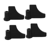 iplusmile 4 Piezas Paletas para Pan Acero Inoxidable Resistente al Desgaste Accesorio de Repuesto para Amasadora de Pan Compatible Mayoría de Máquinas para Mezcla y Duradera